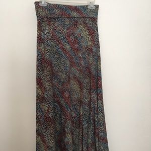 LuLaRoe maxi skirt.  Size XS